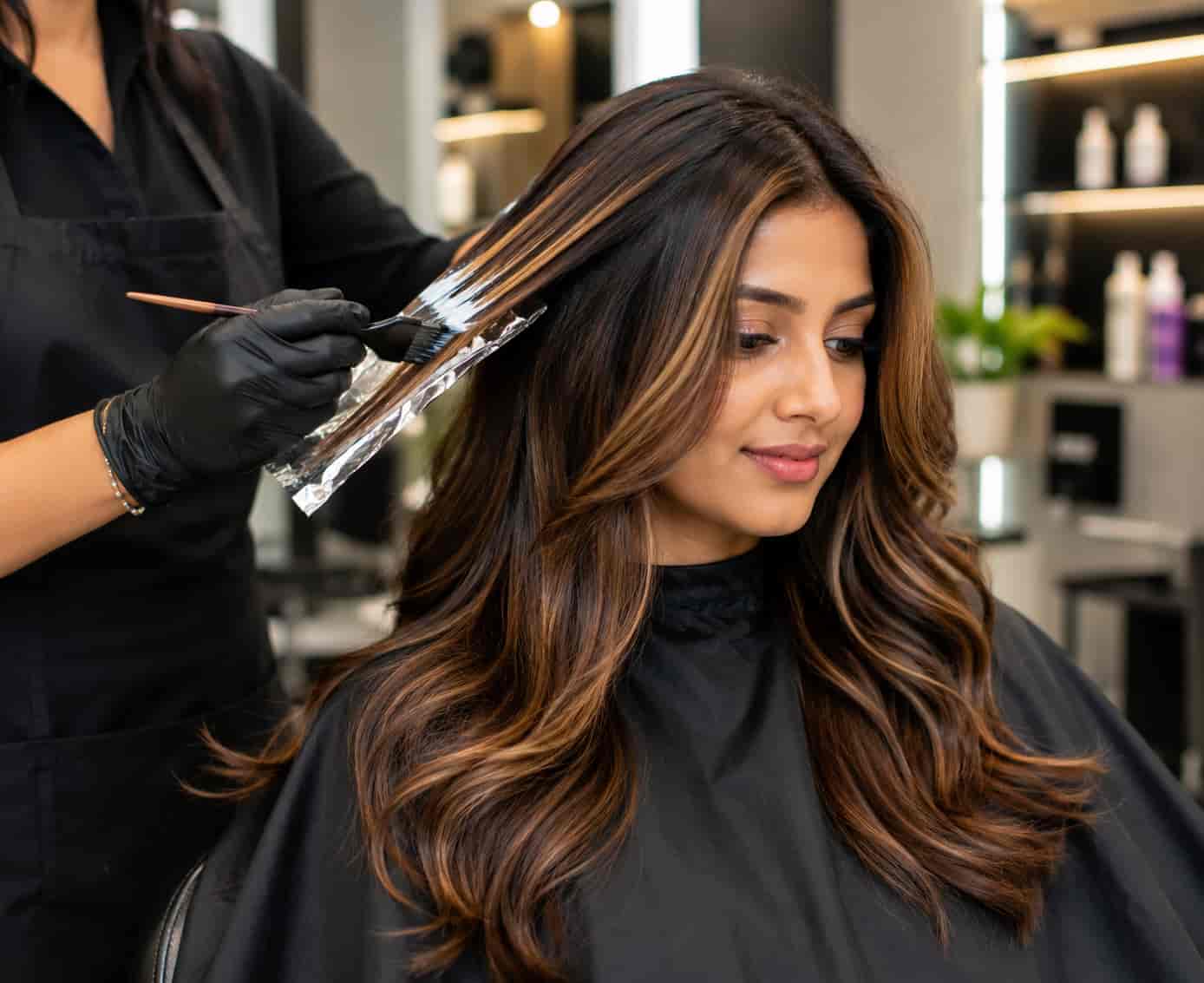 hair colour salon in Coimbatore