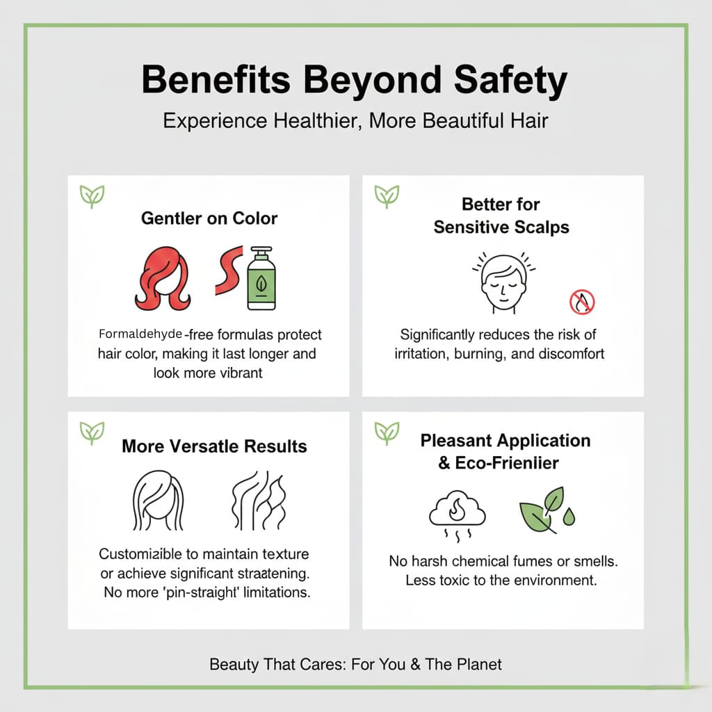 Benefits Beyond Safety Formaldehyde-Free 